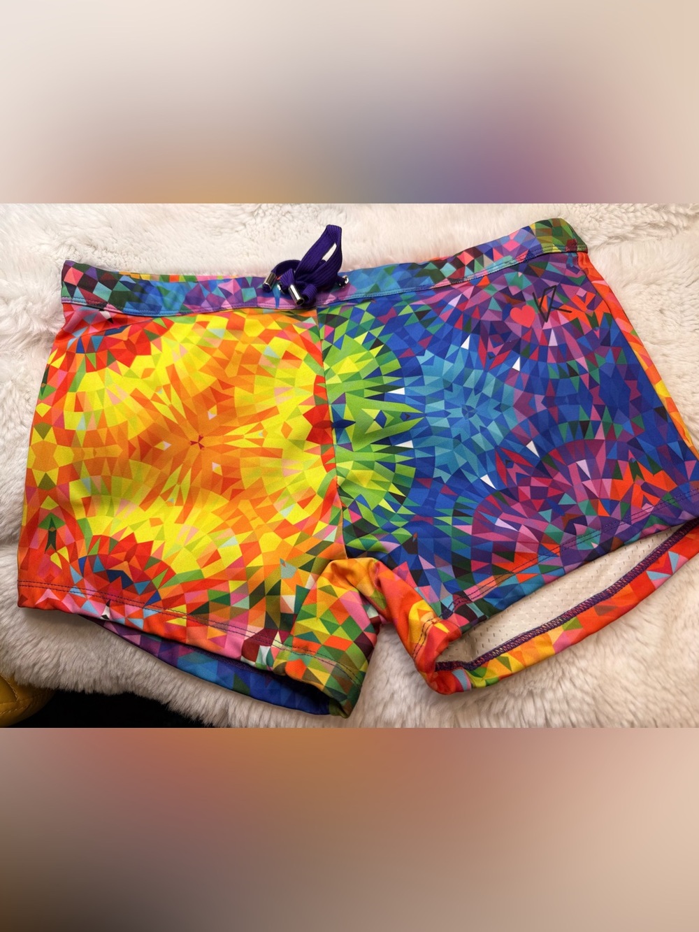 Kaftko Retro Swim Trunk - Medium